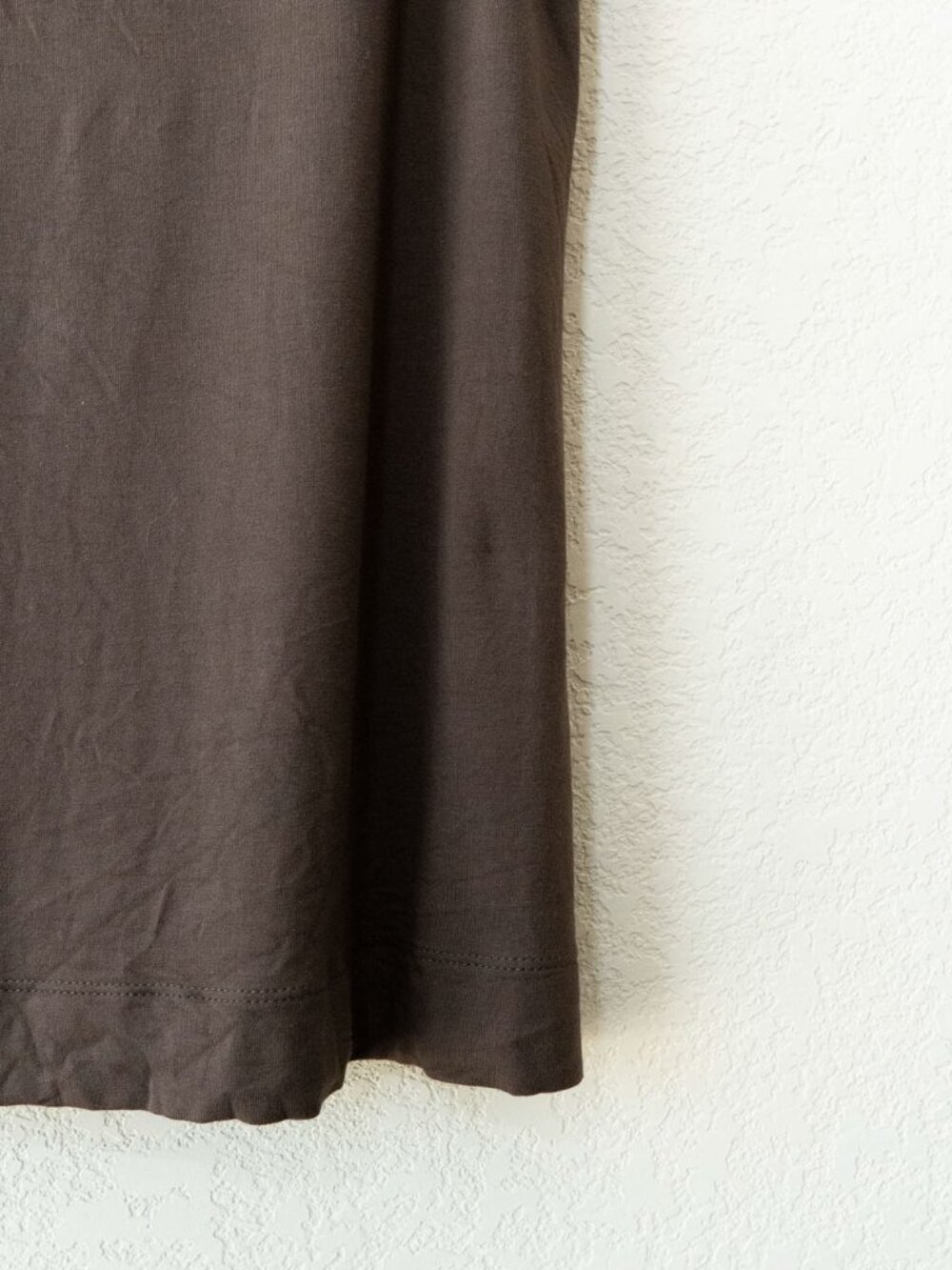 J Jill Wearever Tank Top S Dark Brown Scoop Neck Relaxed Draped Stretch Basic - Picture 14 of 14